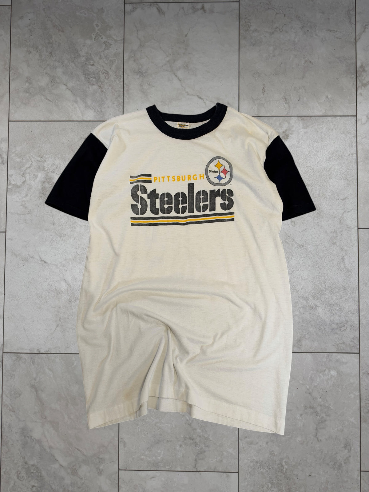(S/M) Vintage 80's Steelers Graphic Tee
