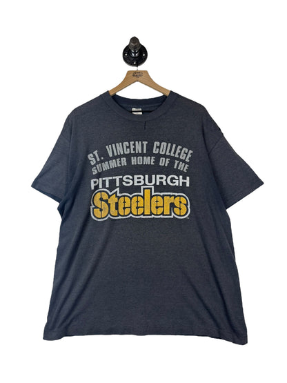 (XL) Vintage 80s Steelers Summer Camp Tee