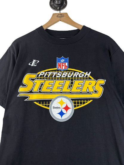 (M) Vintage Steelers Logo Athletic Graphic Tee