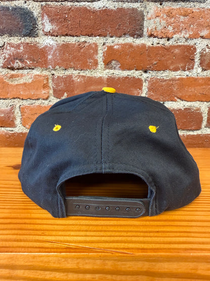 Vintage Steelers Embroidered Script & Logo Snapback Hat