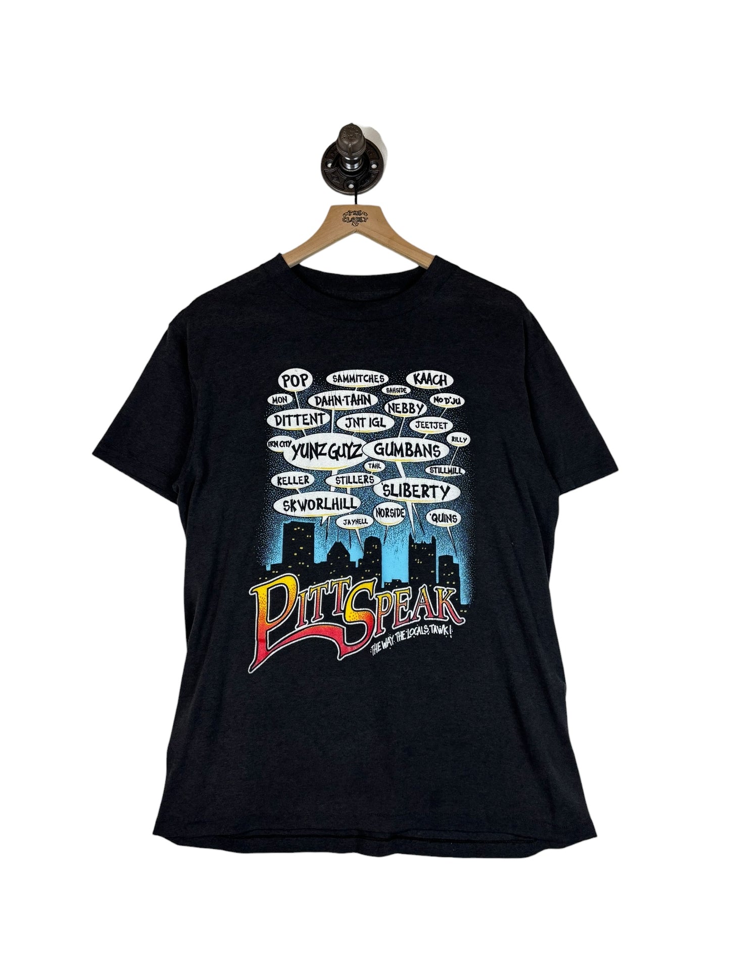 (M) Vintage Pitt Speak Tee