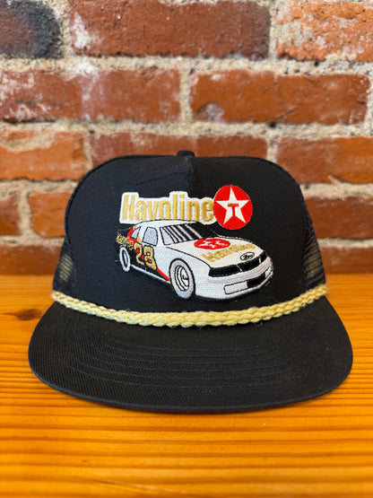Vintage Nascar Havoline 28 Racing Trucker Hat - NEW