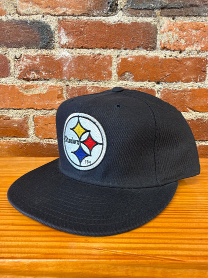 Vintage Steelers Big Logo Fitted New Era Hat (Brand New)
