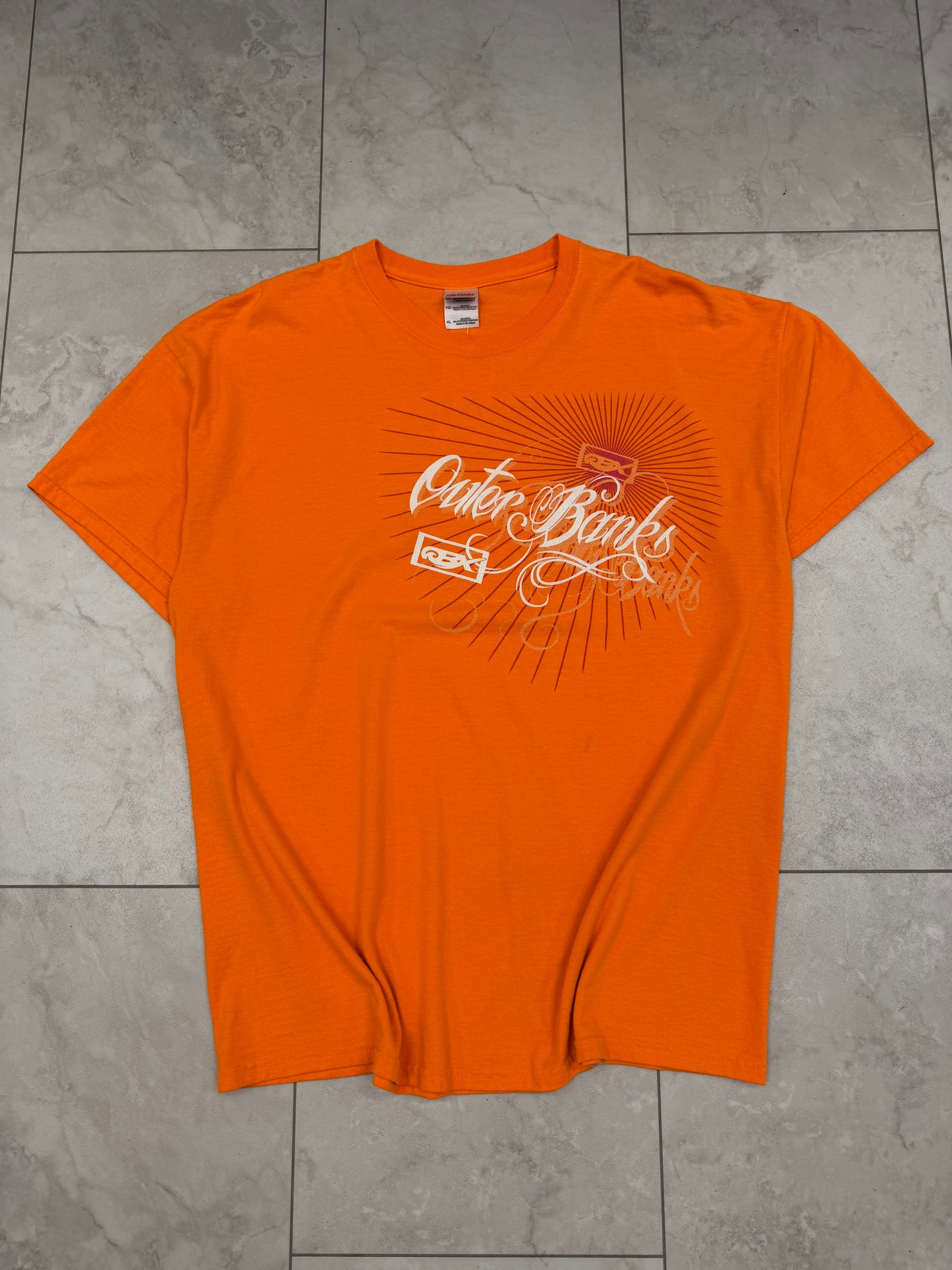 (XL) Vintage Y2K Outer Banks Graphic Tee