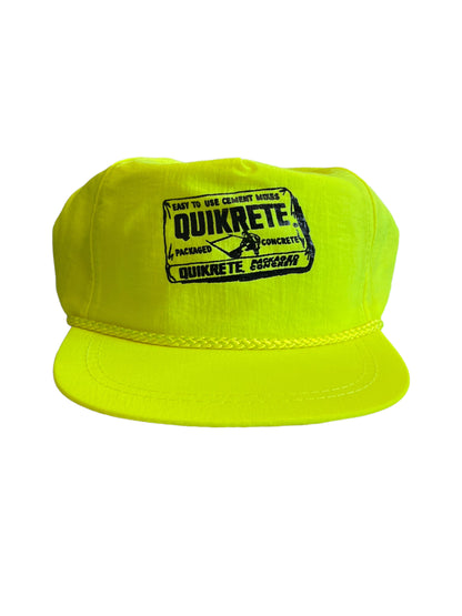 Vintage Quickrete SnapBack Hat Brand New