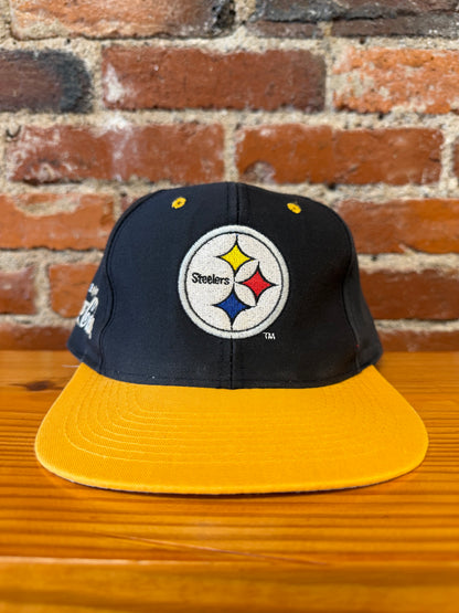 Vintage 90’s Steelers Embroidered Logo 7 Snapback
