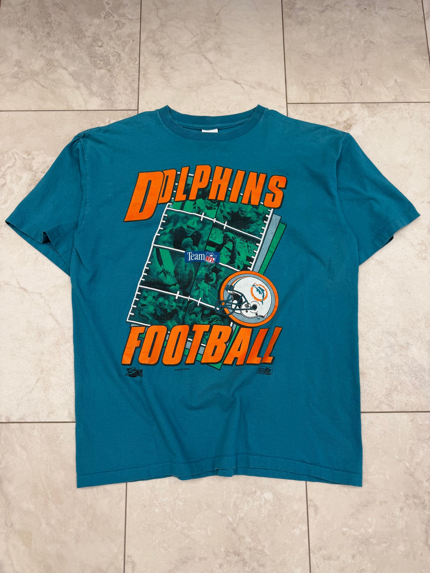 (L) 1991 Miami Dolphins Graphic Tee