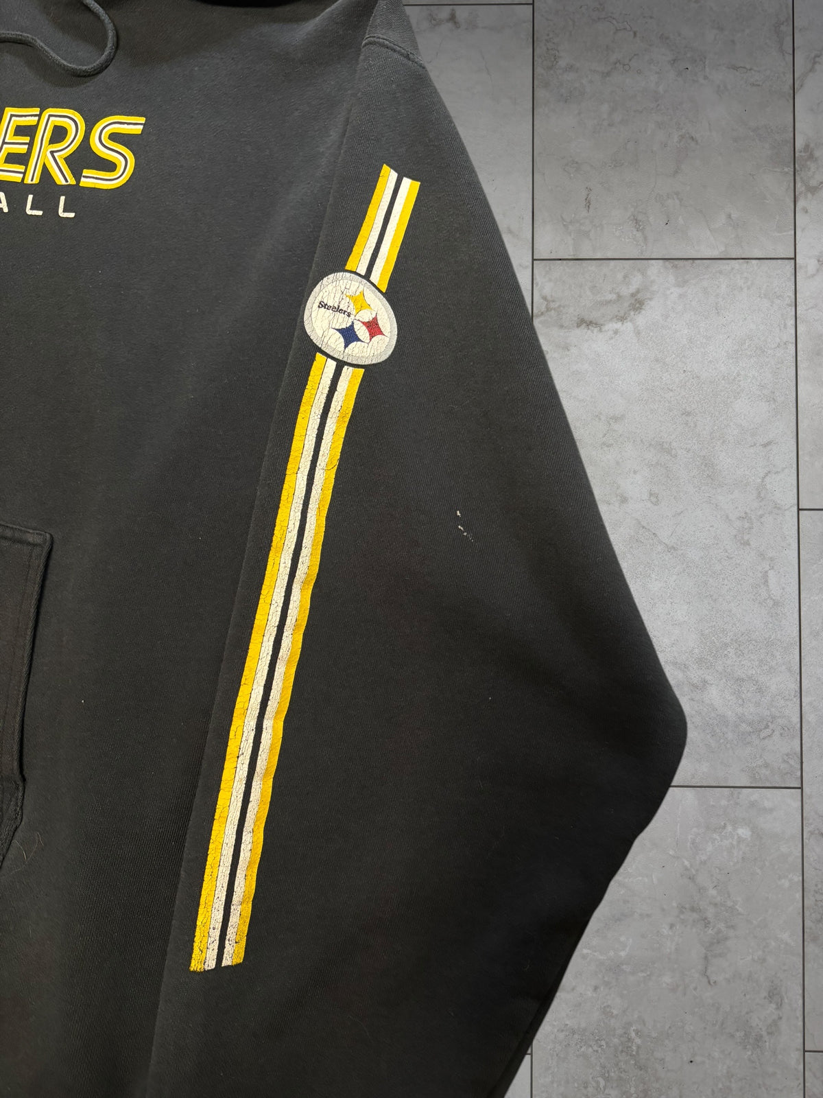 (L) Vintage Y2K Steelers Reebok Hoodie