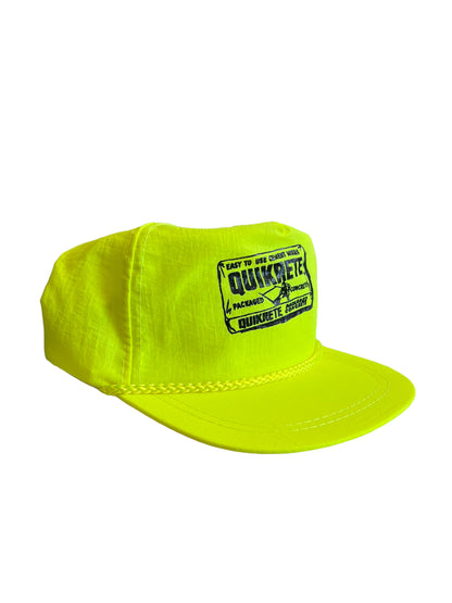 Vintage Quickrete SnapBack Hat Brand New