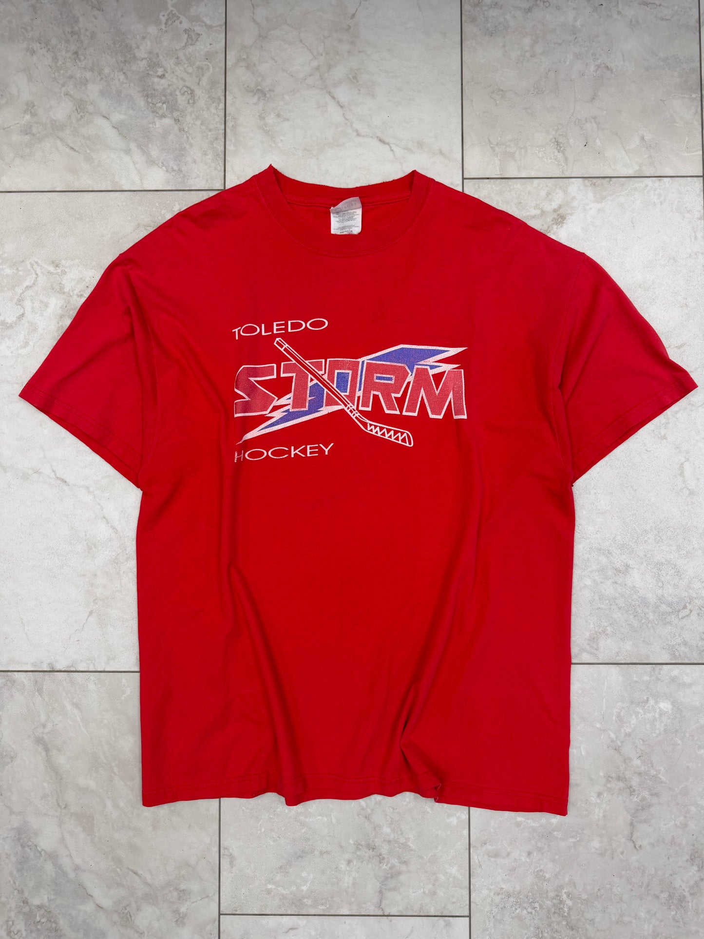 (XL) Vintage 90’s Toledo Storm Hockey Graphic Tee
