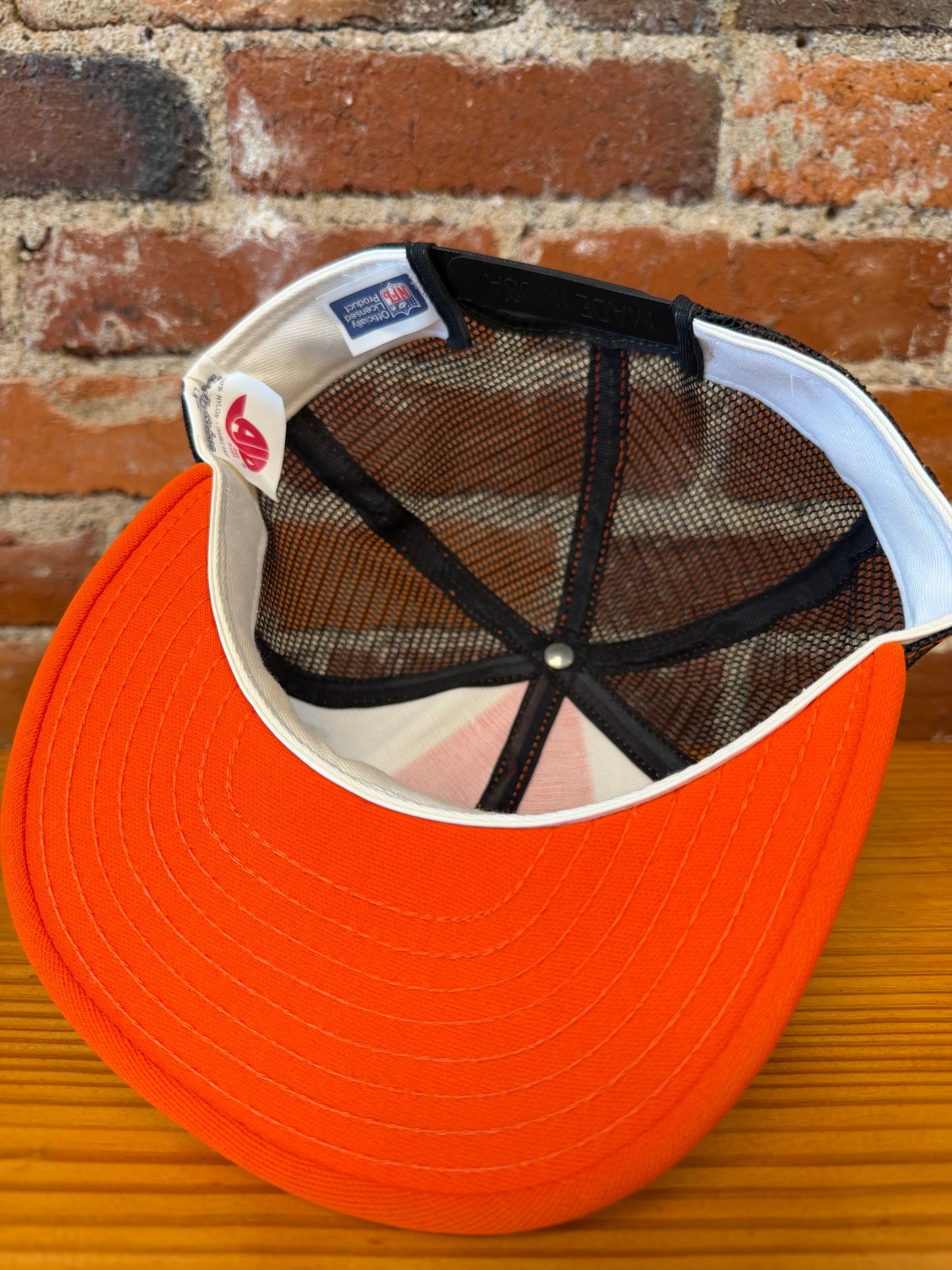 Vintage Super Bowl XXIII Cincinnati  AJD Lucky Stripes Trucker Hat - NEW