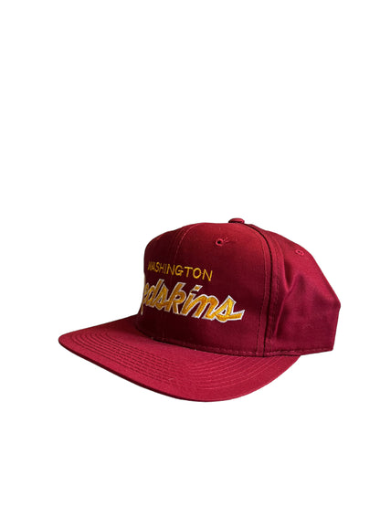 Vintage Washington Redskins Script SnapBack Hat