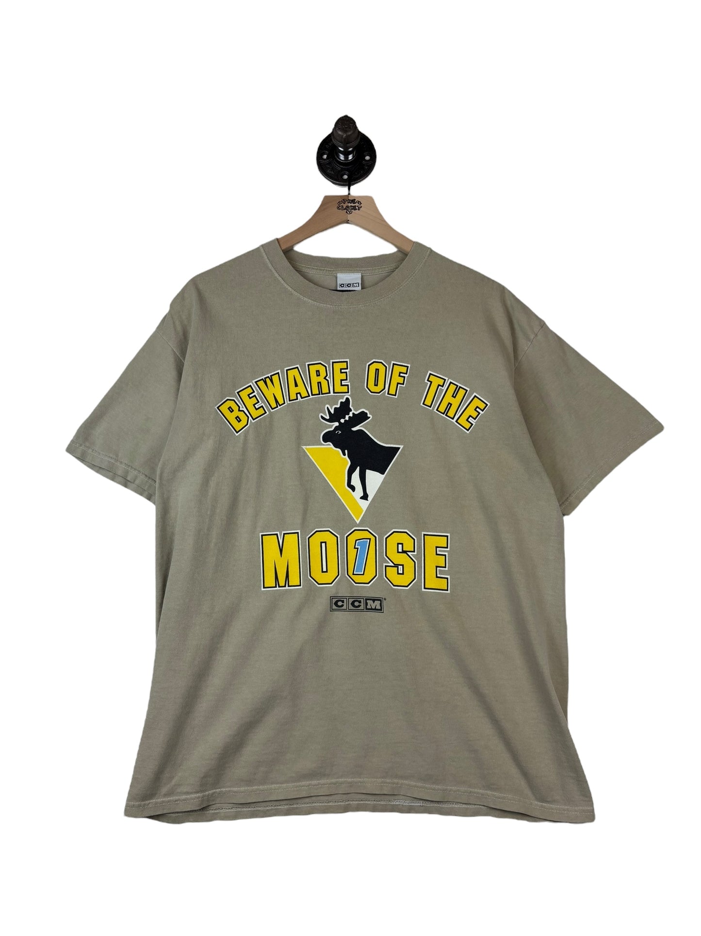 (L) Vintage Penguins Beware of the Moose Tee