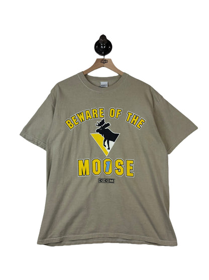 (L) Vintage Penguins Beware of the Moose Tee