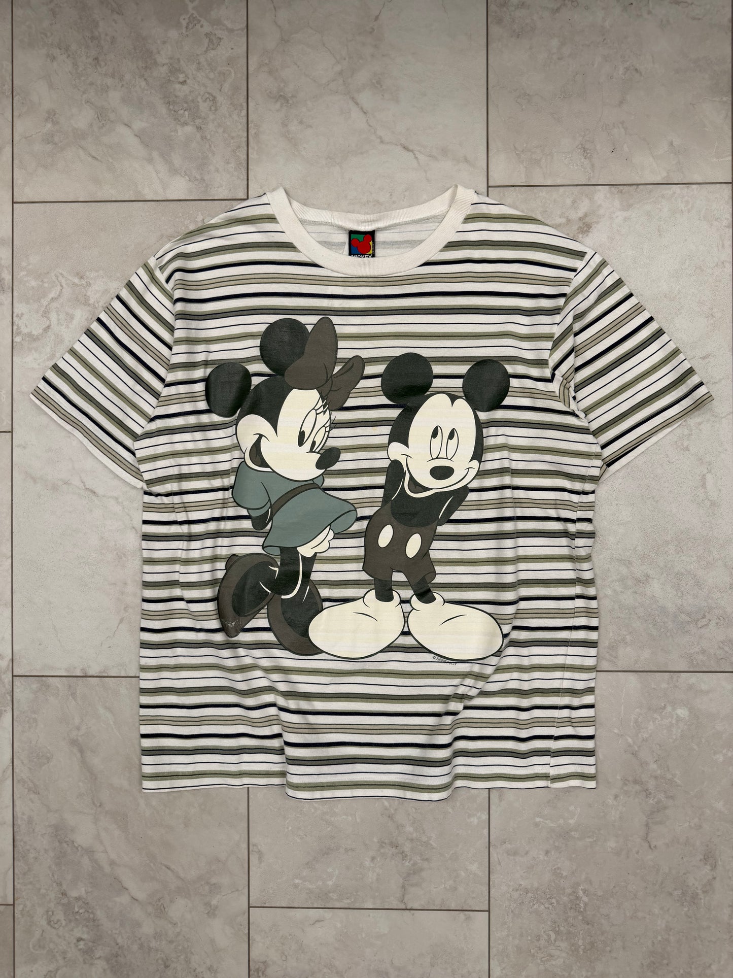 (XL) Vintage 90’s Mickey and Minnie Graphic Tee