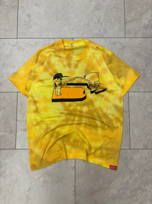 Custom 80’s Pirates Tiedye Tee - Cabana x The Closet