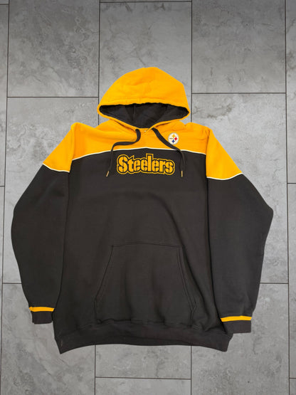 (XL) Vintage Y2K Steelers Hoodie