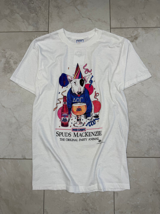(L) 1985 Bud Light Spuds Mackenzie Graphic Tee