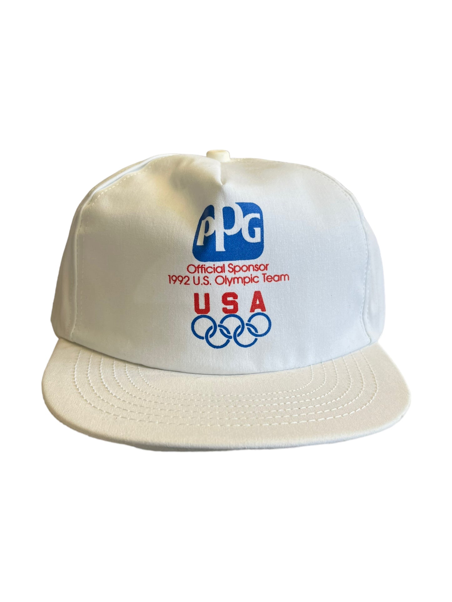 1992 PPG Olympic USA Sponsor SnapBack Hat Brand New
