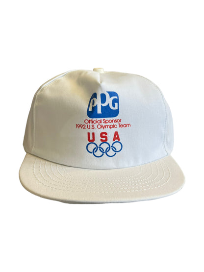 1992 PPG Olympic USA Sponsor SnapBack Hat Brand New