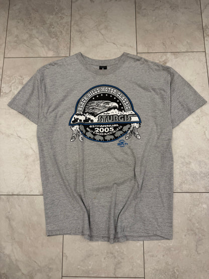 (XL) 2005 Sturgis 65th Annual Bike Rally Graphic Tee