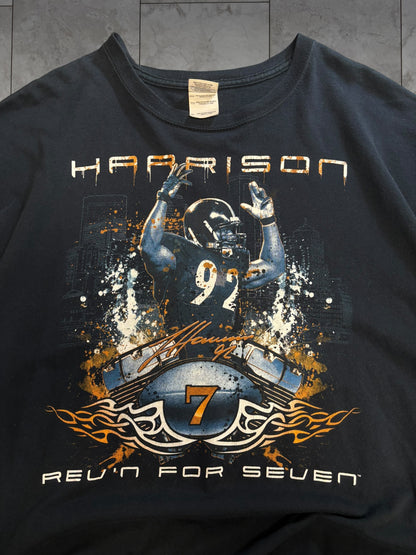 (XL) Vintage Y2K Steelers Harrison Rev'n For Seven Tee