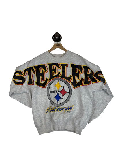 (M/L) 1995 Steelers Spell Out Crewneck