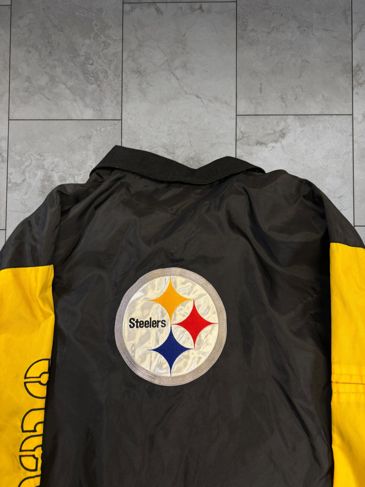 (M) Vintage Y2K Steelers Full Zip Jacket