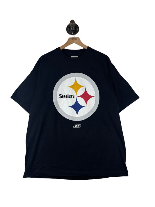 (L) Vintage Y2K Steelers Big Logo Tee