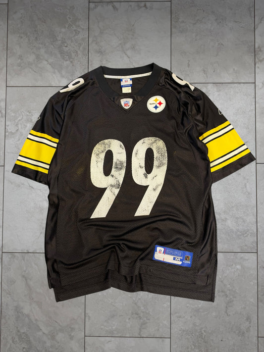 (M) Vintage Y2K Steelers Brett Keisel #99 Jersey