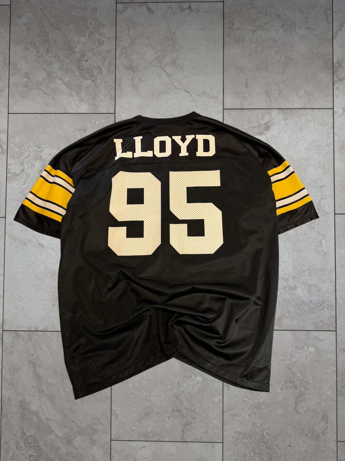 (XXL) Vintage 90's Steelers Greg Lloyd #95 Logo Athletic  Jersey