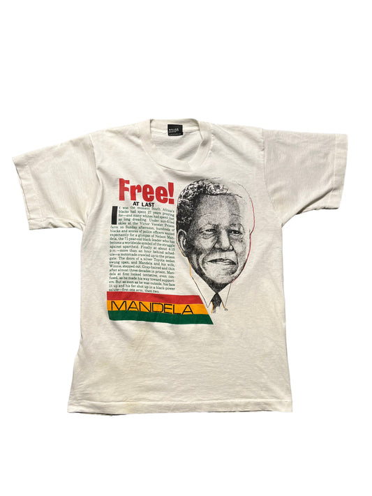 (S) Vintage Nelson Mandela Tee