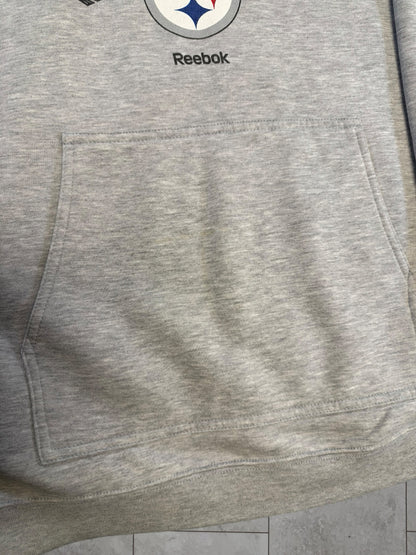 (L) 2008 Steelers AFC Conference Champs Reebok Hoodie
