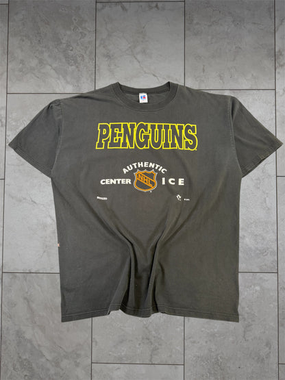 (XXL) Vintage 90’s Penguins Russell Graphic Tee