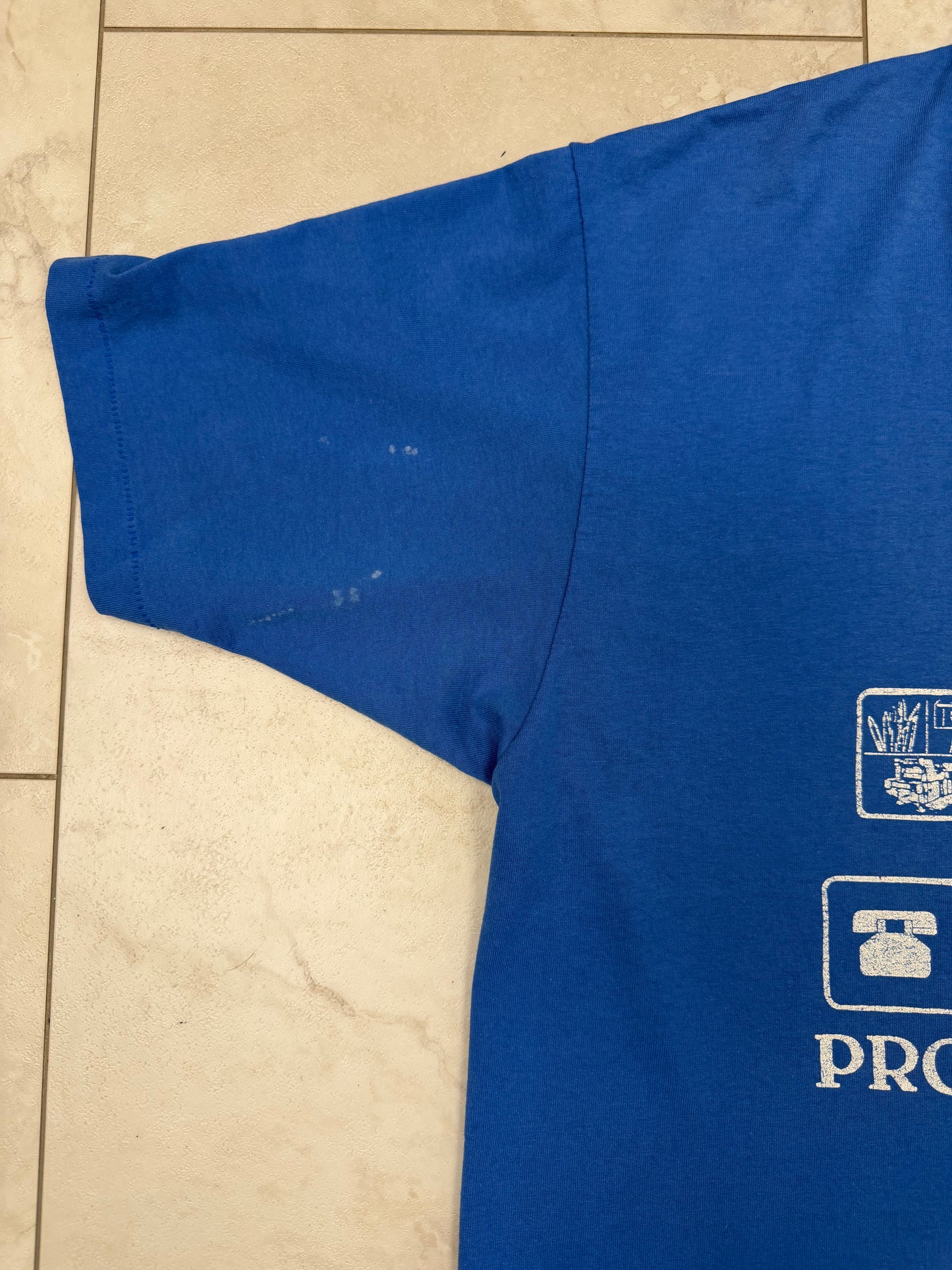 (L) Vintage 80’s Allegheny County Property and Supplies Graphic Tee