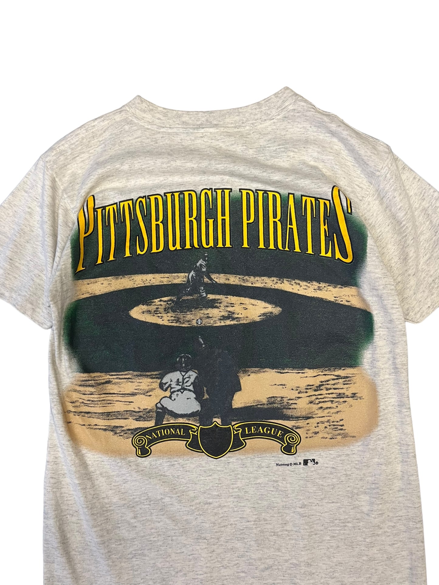 (XS/S) Vintage Pittsburgh Pirates Double Sided Tee