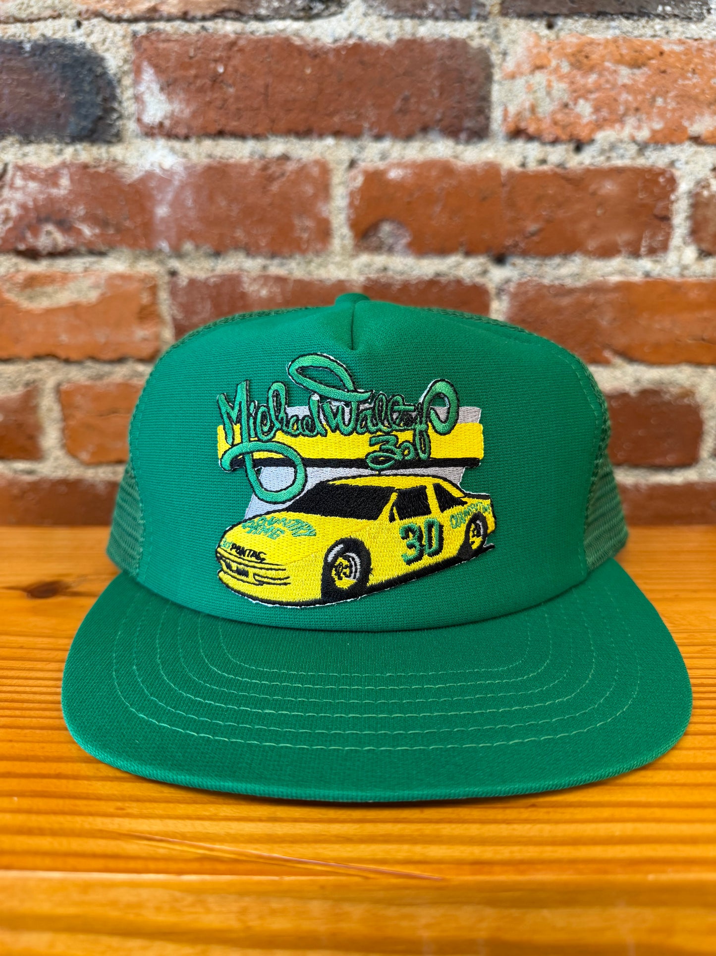 Vintage Nascar Michael Walter 30 Racing Team Trucker Hat - NEW