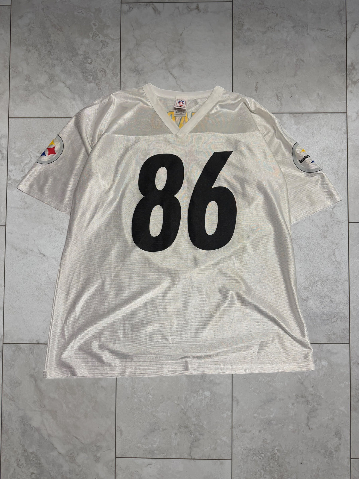 (L) Vintage Y2K Steelers Hines Ward Jersey #86
