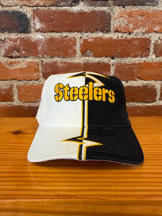 Vintage Steelers Shockwave Starter Strapback Hat