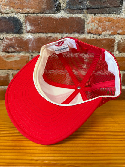 Vintage Houston Cougars AJD Lucky Stripes Trucker Hat - NEW