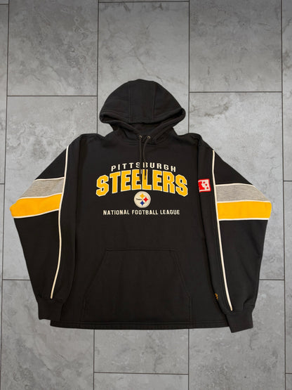 (M) Vintage 90's Steelers Embroidered Lee Hoodie