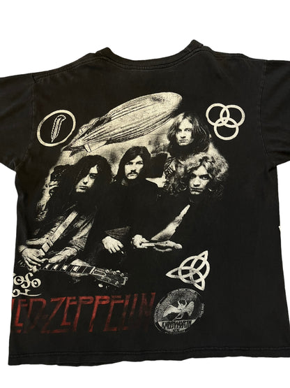 (S/M) Vintage Led Zeppelin Double Sided Tee