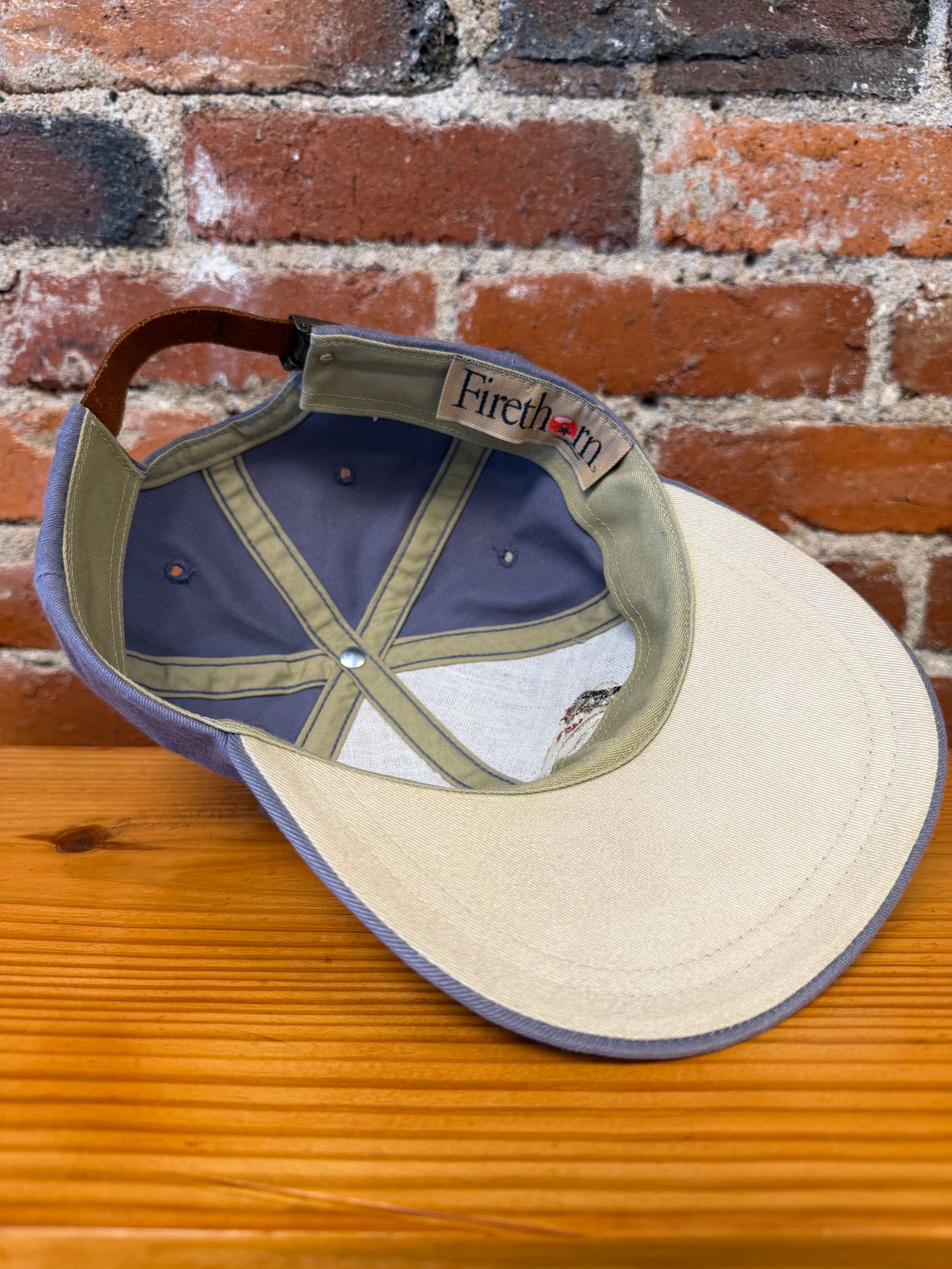 Vintage Old Carolina Golf Club Leather-Strap Hat