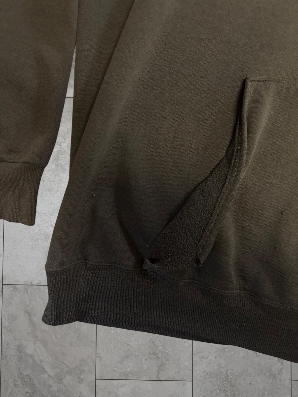 (XXL) Vintage 90's Steelers Thrashed Russel Hoodie