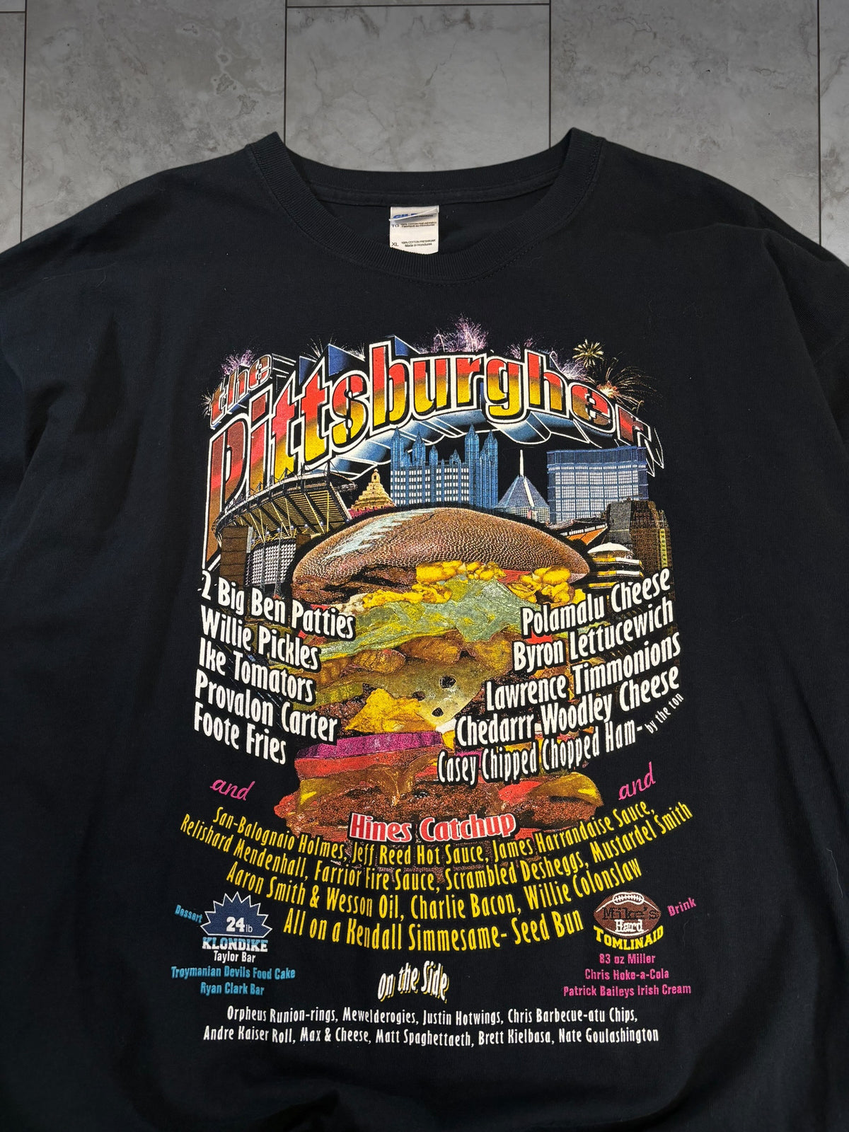 (XL) VintageY2K Steelers Pittsburgher Tee