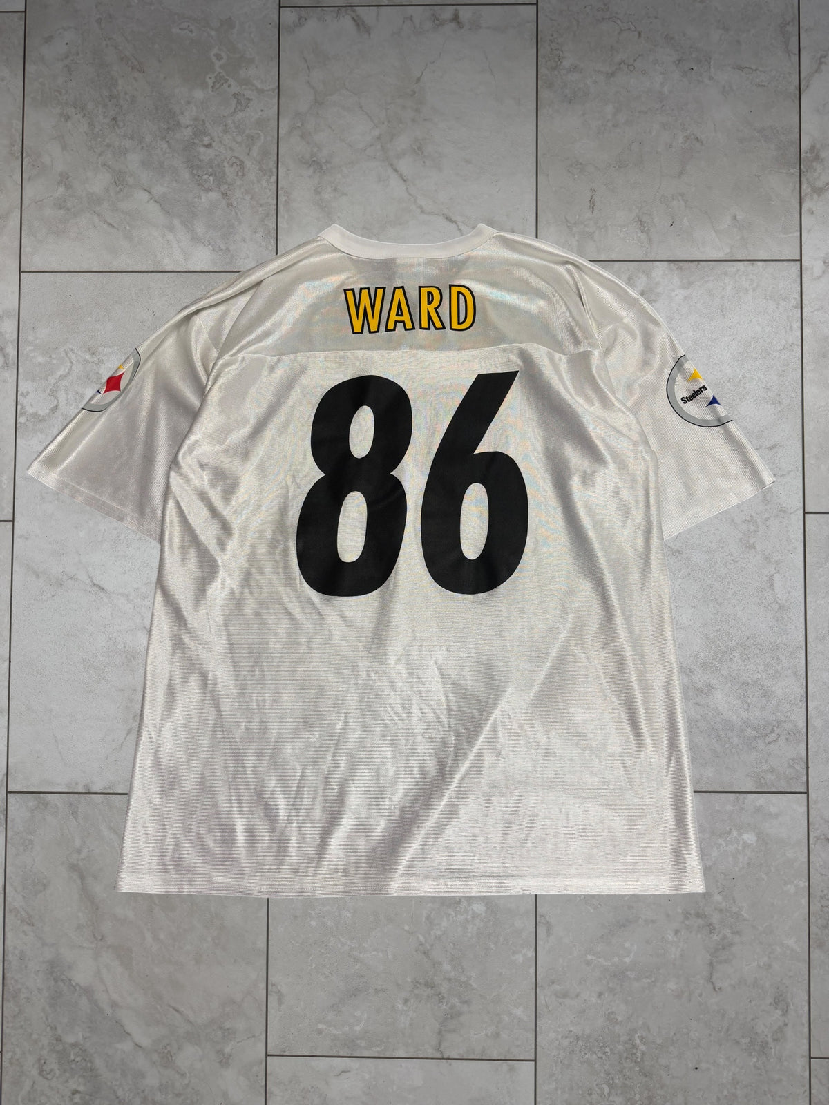 (L) Vintage Y2K Steelers Hines Ward Jersey #86