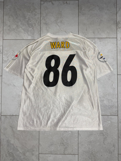 (L) Vintage Y2K Steelers Hines Ward Jersey #86