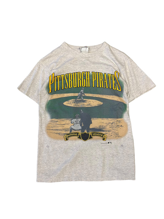 (XS/S) Vintage Pittsburgh Pirates Double Sided Tee