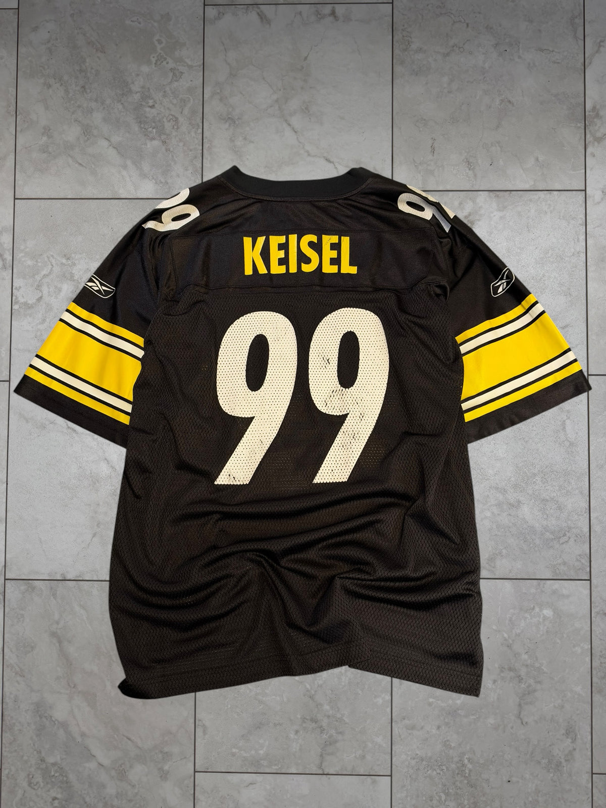 (M) Vintage Y2K Steelers Brett Keisel #99 Jersey