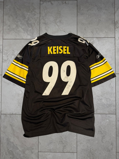 (M) Vintage Y2K Steelers Brett Keisel #99 Jersey
